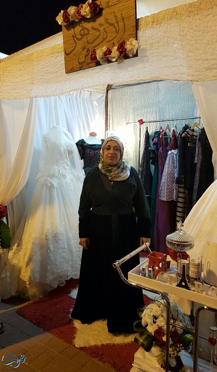 من ضمن ١٥٠ أسرة منتجة السيدة ازدهار تتميز بفكره فريدة في مهرجان سوق مكة