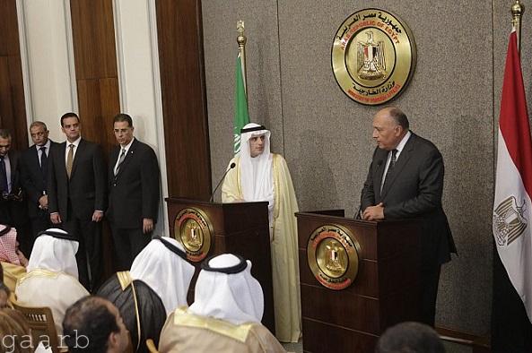 السعودية ومصر: لا نقبل المساس بالأمن العربي ولا تباين بيننا في الملف السوري