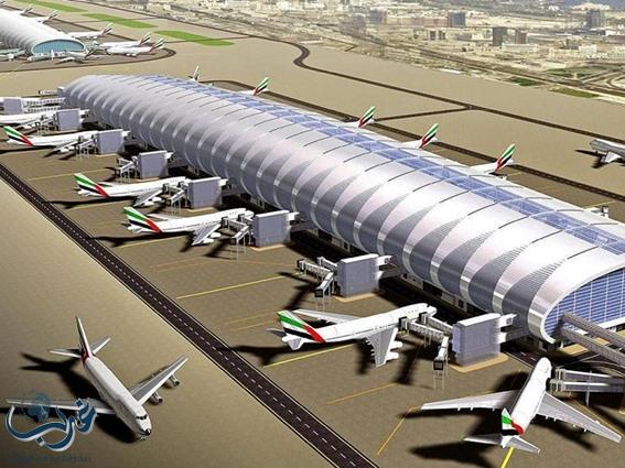 توقف الملاحة في مطاري دبي والشارقة
