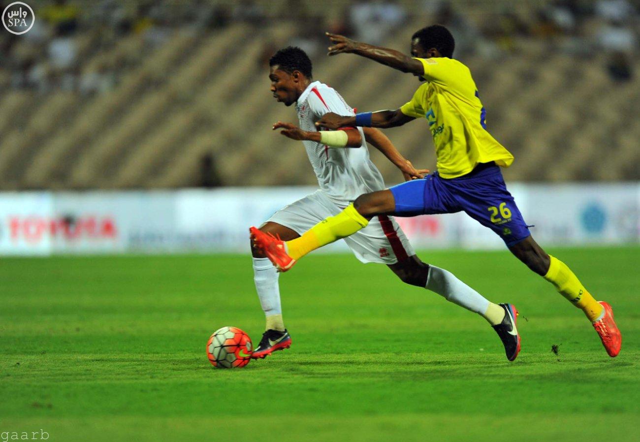 النصر يتغلب على الوحدة في الدوري السعودي