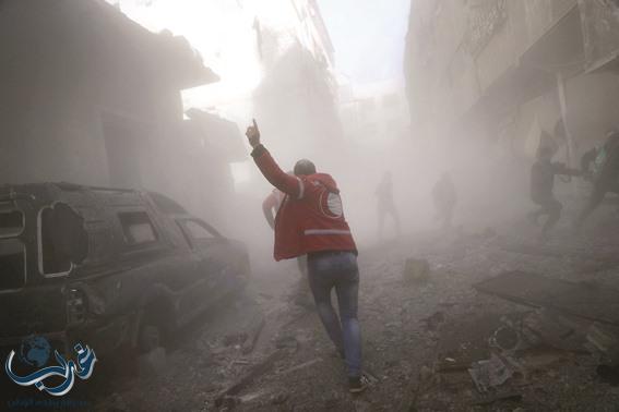 نظام بشار يواصل قصف أطراف دمشق عشية مفاوضات جنيف