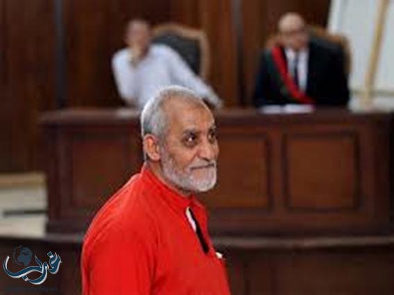 النقض المصرية تلغي حكم مؤبد لمرشد الإخوان في قضية بورسعيد
