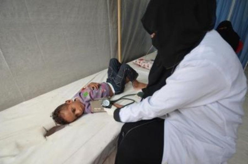 102 ألف حالة إصابة بالكوليرا في اليمن