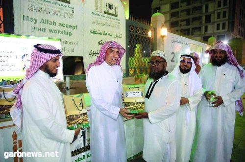 تدشين حملة إدارة الأمن الفكري بالمسجد النبوي