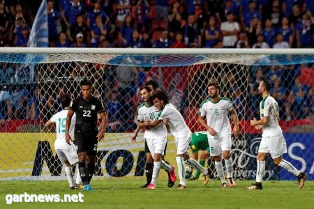 العراق تتغلب على تايلاند بهدفين