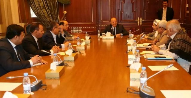 الرئيس اليمني يؤكد على تنفيذ المبادرة الخليجية ومخرجات الحوار الوطني الشامل في مشاورات الكويت