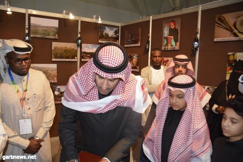 مصوري خيبر ضمن فعاليات ملتقى الوان السعوديه للمره الثاني على التوالي