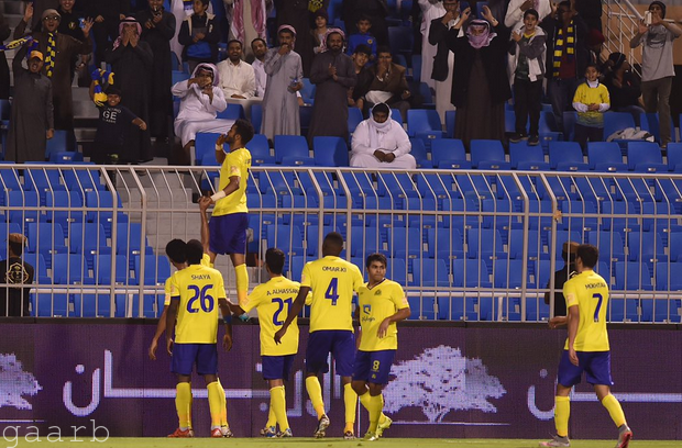 النصر يدخل المئوية بعد فوزة الـ 100