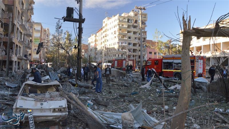 Turkey PM: PKK - not ISIL - bombed police HQ killing 11