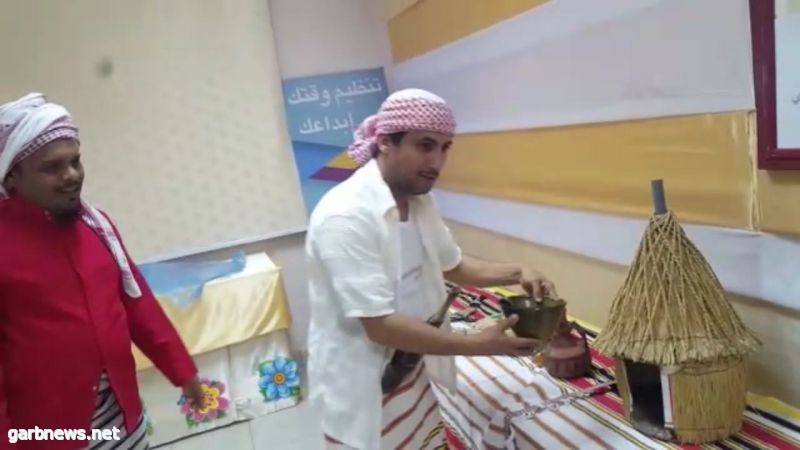 فعاليات الشتاء بثانوية النعمان بن مالك" بمحافظة  أحد المسارحه "