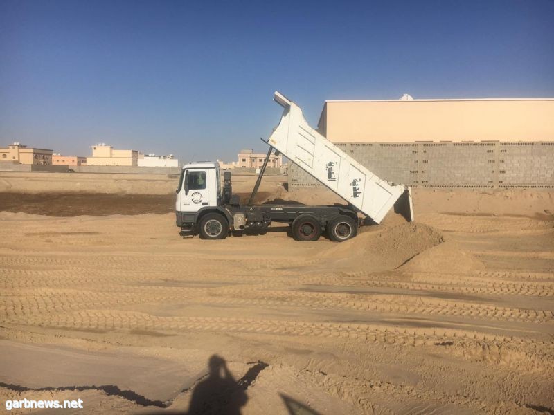 بلدية النعيرية: لجنة لحصر تجمعات المياه وردمها