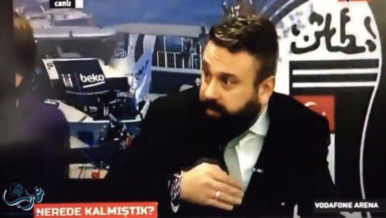بالفيديو : لحظة “انفجار اسطنبول” أثناء التعليق على مباراة بـ”استاد بشكيتاش”