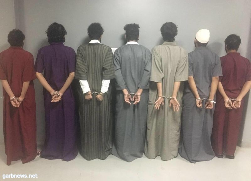 تحريات شرطة الرياض تطيح ب (٧) مواطنين