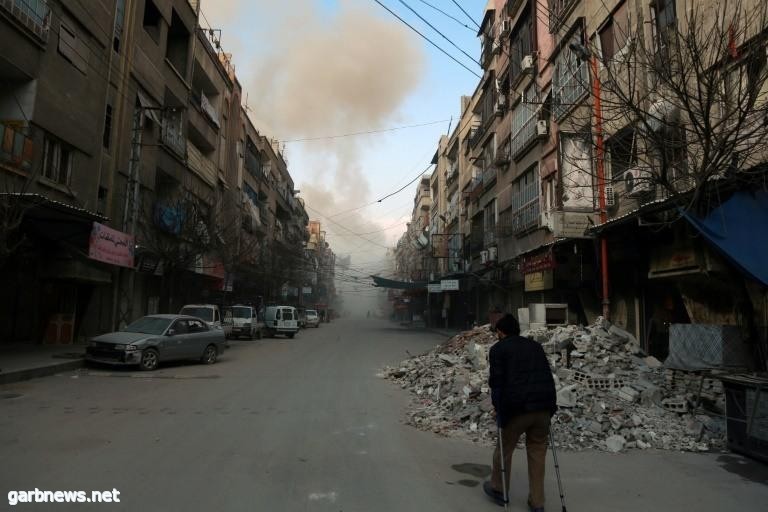 غارات جديدة على الغوطة الشرقية رغم القرار الدولي حول هدنة انسانية في سوريا