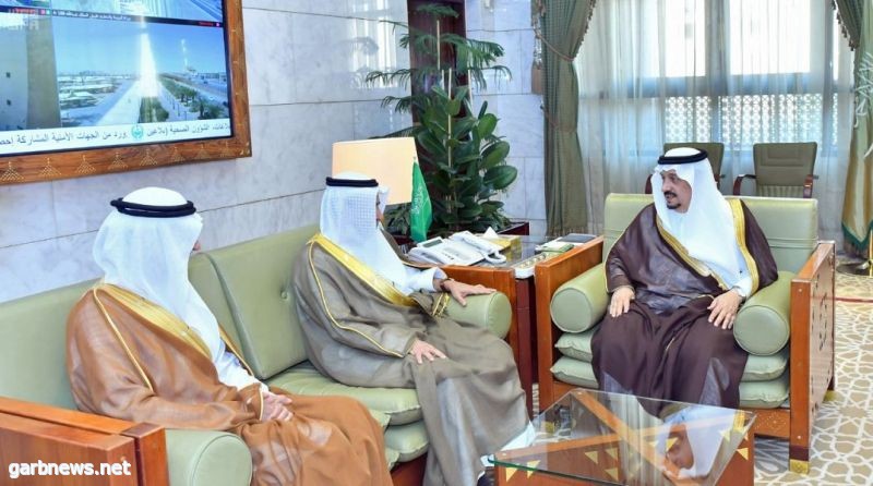 أمير الرياض يستقبل رئيس الهيئة الملكية للجبيل وينبع المكلف