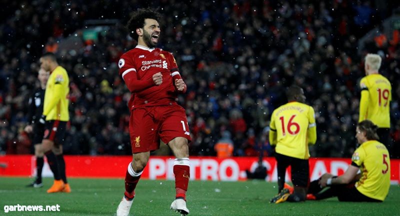 سوبر هاتريك محمد صلاح يكتب التاريخ في الدوري الإنجليزي