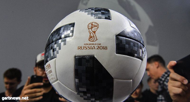 كرة المباراة الافتتاحية لكأس العالم 2018 زارت الفضاء