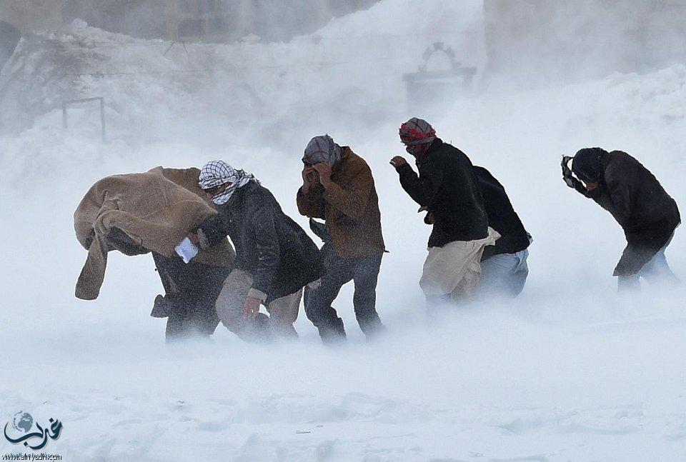 مصرع 47 شخصاً بسبب الثلوج والبرد في أفغانستان