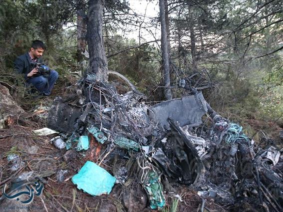 صور جديدة:كاميرا الأناضول ترصد حطام المقاتلة السورية جنوبي تركيا