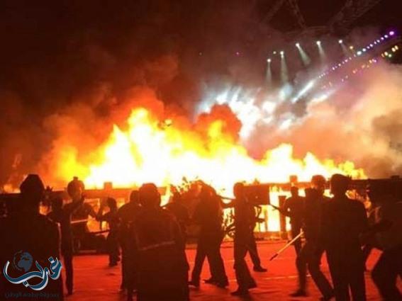 مصرع 5 أشخاص في حريق بمصنع ألعاب جنوبي الهند
