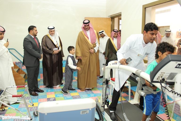 نائب أمير منطقة المدينة المنورة يدشن وحدة التكامل الحسي بمركز الأمير سلطان لرعاية الأطفال المعوقين