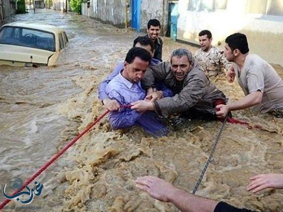 حصيلة جديدة.. 35 قتيلا على الأقل و8 مفقودين في فيضانات إيران