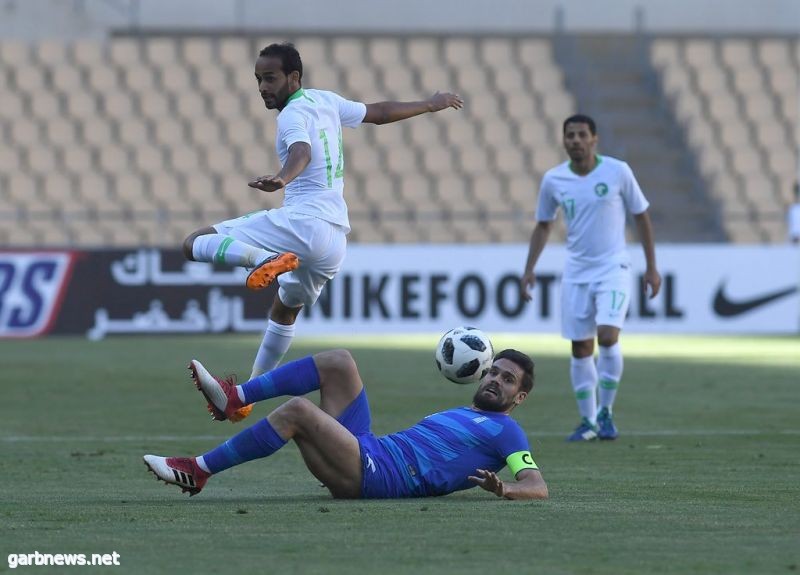 الأخضر يتغلب ودياً على اليونان بثنائية