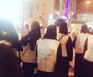 100 طالبة يباشرن أعمال مركز بادر بنات التطوعي بتعليم مكة لخدمة ضيوف الرحمن