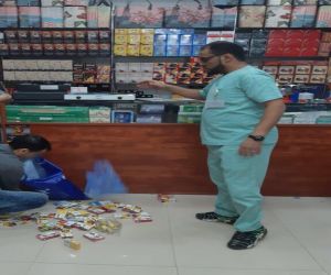 أمانة منطقة الرياض تواصل جولاتها اليومية على المحلات المخالفة للنشاط