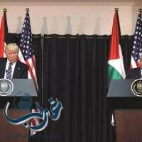 ترمب: التفاوض بين فلسطين وإسرائيل حجر زاوية السلام بالمنطقة