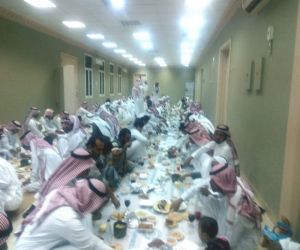 على شرف محافظ أحد المسارحة مركز نشاط الجعدية  يقيم الإفطار الرمضاني الأول على نية الشهداء