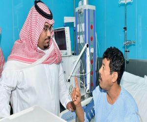 نائب امير نجران يزور مركز الأمير سلطان لأمراض وجراحة القلب