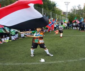 الطفل اليمني  إلياس العامري سفيرا لبلاده في حفل افتتاح كأس العالم في روسيا