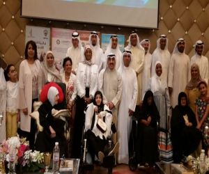 الكويت : حفل اليوم العالمي للارامل السادس  مسيرة حاملة بالوفاء