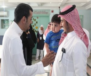 صحيفة غرب في زيارة إنسانيةبمستشفى الأطفال بمدينة الملك سعود الطبية بالرياض
