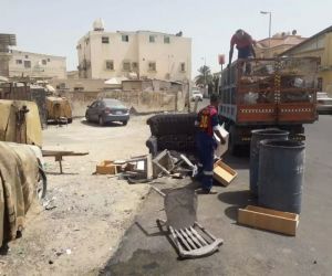 بلدية عنك تُزيل 700م3 أنقاض ونفايات خلال عيد الفطر المبارك