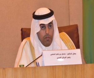 رئيس البرلمان العربي يثمّن مشروع "مسام" لنزع الألغام في اليمن