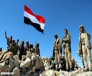 إستسلام العشرات من ميليشيا الحوثي للجيش اليمني شمال مديرية القبيطة