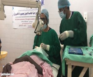 القافلة الطبية للندوة العالمية تواصل عملياتها الجراحية في الكاميرون
