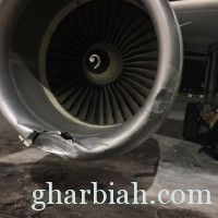 اصطدام طائرة بمركبة خدمات أرضية في مطار الملك عبدالعزيز