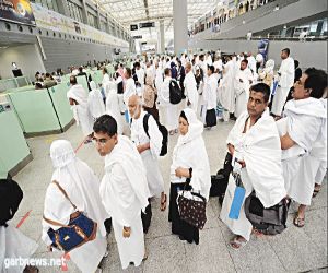 مطار الملك عبد العزيز يستقبل أول رحلة للحجاج
