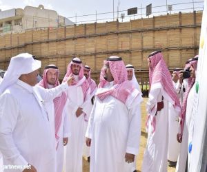 الأمير تركي بن هذلول : يتفقد عدداً من المشروعات البلدية بمنطقة نجران