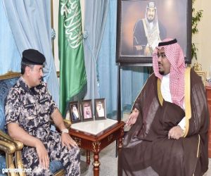 نائب أمير نجران يلتقي قائد أمن المنشآت بالمنطقة