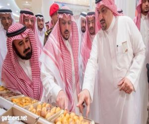 أمير القصيم يزور مهرجان تمور بريده 39 ويدشن منتجع ديرتي الزراعي السياحي