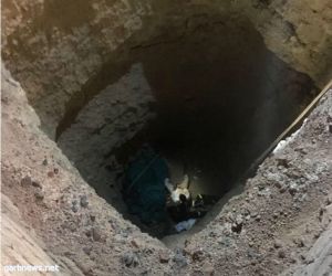 سقوط شاب في بئر مهجور بقرية العشاش في محافظة خيبر