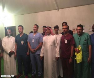 300 طالب من كليات الطب بأم القرى يتطوعون لخدمة حجاج بيت الله الحرام