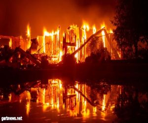 نشوب حريق هائل في المتحف الوطني بريو دي جانيرو