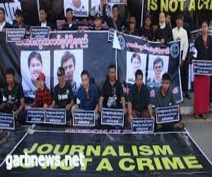 محكمة في ميانمار تقضي بسجن 7 صحفيين بسبب الروهينجا