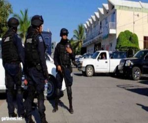 المكسيك: مقتل 4 من عناصر الشرطة في هجوم غربي البلاد