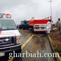 هلال الباحة ينقل "11 شخص" تعرضوا لإصابات مختلفة بسبب أمطار أمس الجمعة